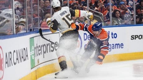 ‘Fiesty’ Edmonton Oilers winger Viktor Arvidsson to play Game 4 for injured Connor Brown