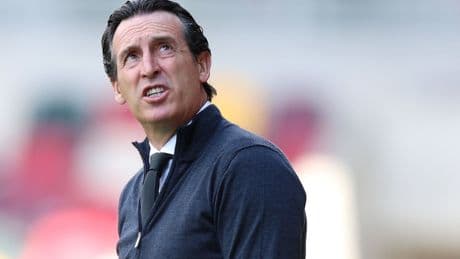 Unai Emery remains upbeat despite Aston Villa’s slow start to Premier League