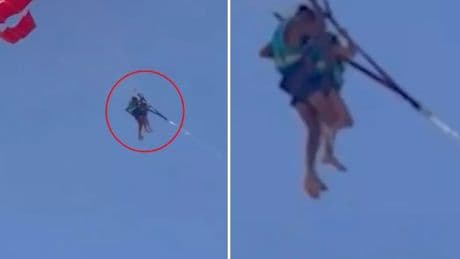 52 yaşındaki kadına paraşütte taciz: Bikinisinin altından kemerini sıkıp...