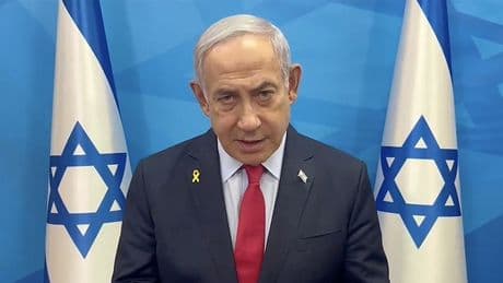 Soykırımcı Netanyahu'ta protesto şoku... Göstericilerle polisler çatıştı