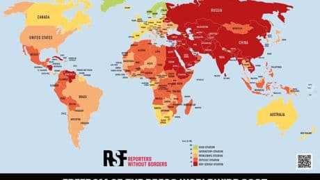 Türkiye, RSF Endeksi’nde 159. sıraya geriledi!