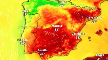 Lluvias, tormentas y calor ponen en aviso a 12 provincias en las próximas horas: las zonas en alerta