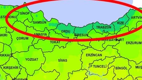 Trabzon, Rize, Ordu, Sinop ve Samsun için tarih verildi. 17 gün boyunca bir vurup bir duracak