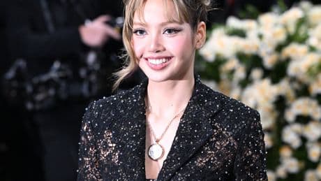 Whose Face Is in K-Pop Singer Lisa’s Lace Bodysuit?