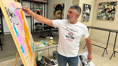 El pintor de la épica ciclista
