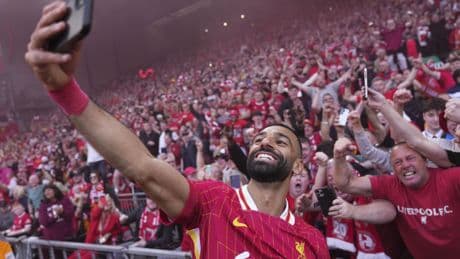 Mohamed Salah is named Premier League player of the season