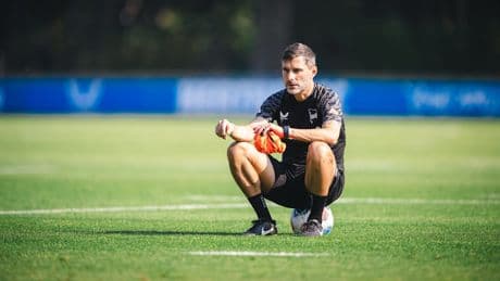 Das Training verrät es - Leitl plant den Umbau fürs Hannover-Spiel