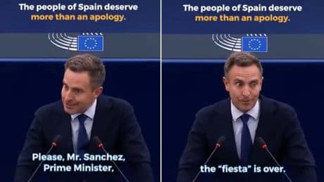 Un eurodiputado sueco parafrasea al &#039;Times&#039; y ataca a Sánchez: &quot;En mi país se dimitiría... Señor, la fiesta is over&quot;