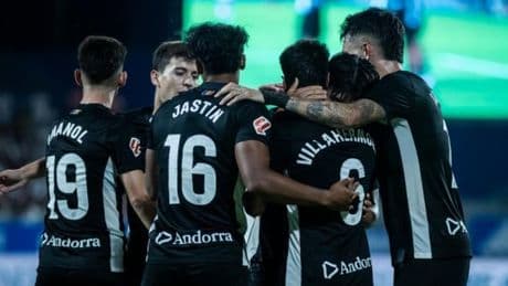 El Andorra asalta Zaragoza y confirma su buen inicio de curso