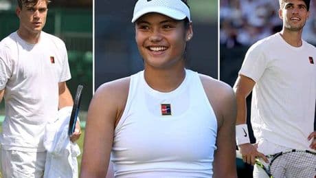 Tennis star claims Emma Raducanu is in 'love triangle' with Carlos Alcaraz and Jack Draper
