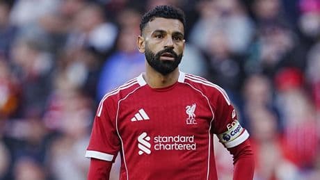 Mohamed Salah challenges Uefa response to Palestinian footballer’s death in Gaza
