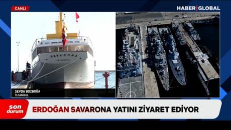 Cumhurbaşkanı Erdoğan Atatürk'ün manevi mirası Savarona'yı ziyaret etti