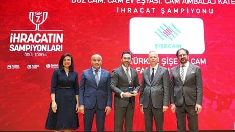 Şişecam 3 kategoride ihracat şampiyonu