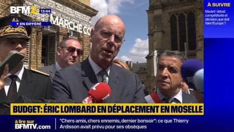 Suppression des jours fériés: Éric Lombard espère un "dialogue" et une "prise de conscience"