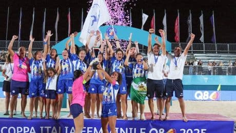 Beach Soccer Lnd:&nbsp;Lady Terracina conquista la Coppa Italia Q8 femminile