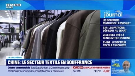 Chine : le secteur du textile en souffrance