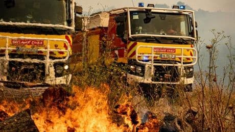 Visualisez le niveau exceptionnel des incendies en France en 2025