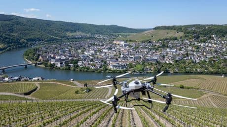 Weinbau und Hightech: Wie eine neue Drohne bedrohten Wein-Steillagen helfen kann