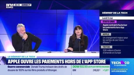 Apple ouvre les paiements hors de l'App Store - 05/05