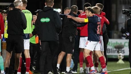 Livingston issue lifetime ban for 'mindless idiot' in alleged spitting incident at Premiership play-off clash