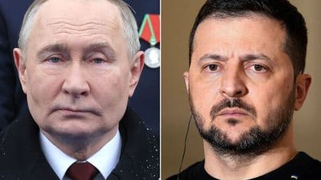 Vladimir Putin challenged to meet President Zelensky for peace talks on Thursday
