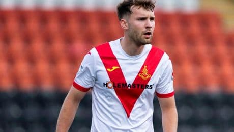 Airdrie 'accept' six-figure fee for star striker Ben Wilson