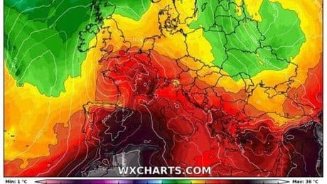 UK weather: Maps turn scorching red as 31C forecast to hit Britain - 12 hottest cities