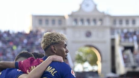Otra gran entrada para despedirse del Olímpic e iniciar el regreso al Spotify Camp Nou