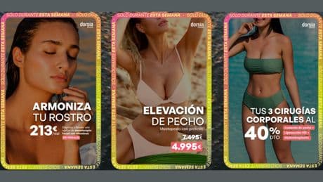 Clínicas Dorsia lanza sus Summer Days con descuentos en cirugía y tratamientos estéticos