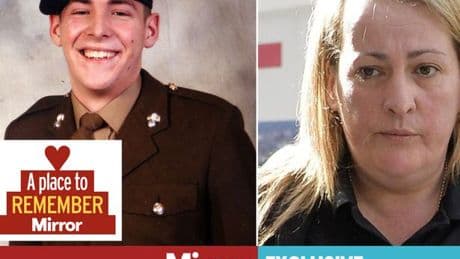 Murdered soldier Lee Rigby's mum backs Mirror campaign for monument to UK terror victims