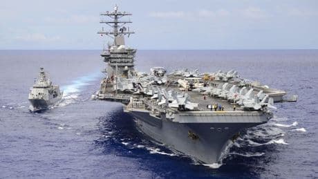 ABD doğrudan savaşa dahil olacak mı? USS Nimitz uçak gemisi Orta Doğu'ya gidiyor