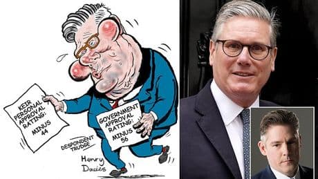 DAN HODGES: Starmer is facing oblivion. This is the secret to recovery - but he's too blind to see it…