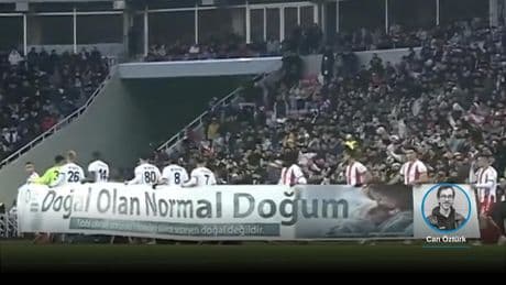 Futbol takımlarının “aile yılı” ve “normal doğum” pankartlarına TTB’den tepki: Söz sahibi olan kadınlar ve bunu önerecek olan da doktordur
