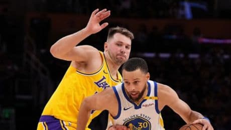 No se lo podía creer: la reacción de Stephen Curry al traspaso de Luka Doncic