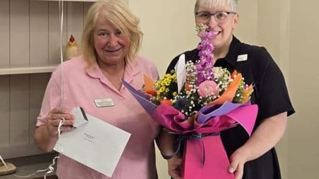 Dumfries care home worker receives long service award after working at Lochduhar Care Home for 25 years