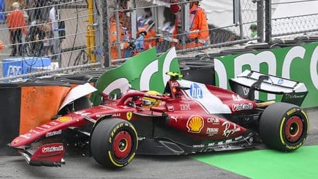 Lewis Hamilton crashes OUT of the Dutch Grand Prix weeks after admitting he should be SACKED from £60m-a-year Ferrari deal