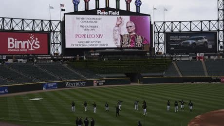 Pope Leo's video address to be played at Chicago's White Sox ballpark