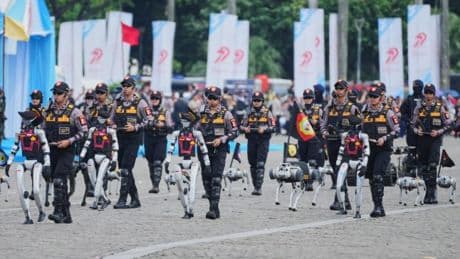 Police draft in real life Robocops that can diffuse bombs and free hostages