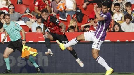 El Mallorca se aferra a la lucha por Europa con un triunfo ante el Valladolid