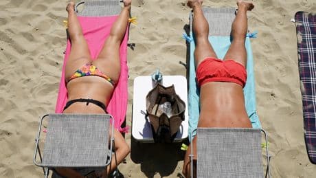 Hot spells could hit UK with above-average temperatures after Storm Floris