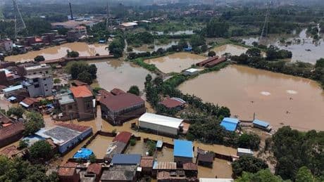 Unwetter: Mindestens zehn Tote bei Sturzfluten im Nordwesten Chinas
