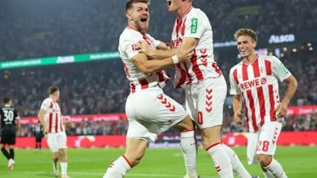 Fußball-Bundesliga: FC Köln gewinnt deutlich gegen den SC Freiburg