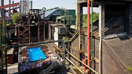 Essen: Freibad auf Zeche Zollverein öffnet bis 26. August