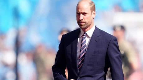 Prince William greets FA Cup final players in bitter-sweet moment ahead of key role