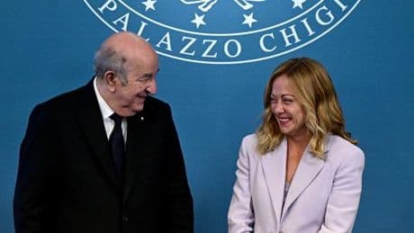 A Rome, Giorgia Meloni et Abdelmadjid Tebboune se félicitent de la qualité des relations italo-algériennes
