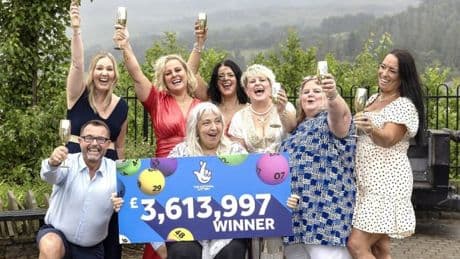Woman sets up National Lottery syndicate over Facebook – now they’ve won £3,600,000