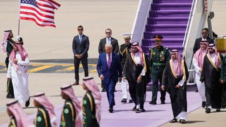 From Fighter Jet Escorts to the Gifting of Oil, the Most Memorable Photos of Trump’s Middle East Tour