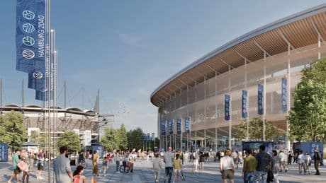 Neue Arena mit oder ohne Olympia - Stadion-Hammer beim HSV