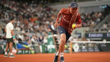 PHOTO COLLECTION: French Open Tennis Ball Girls and Boys