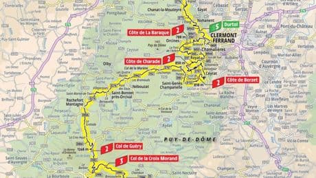 Tour de France stage 10 preview: Route map, profile and start time as GC contenders set for battle on Bastille Day